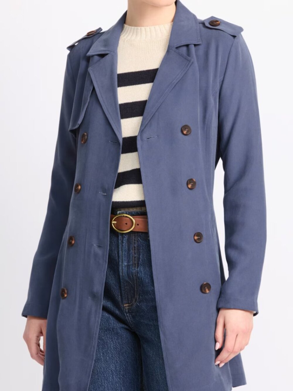 Fawn Trench Jacket